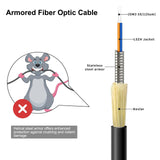 Armored fiber optical cable 