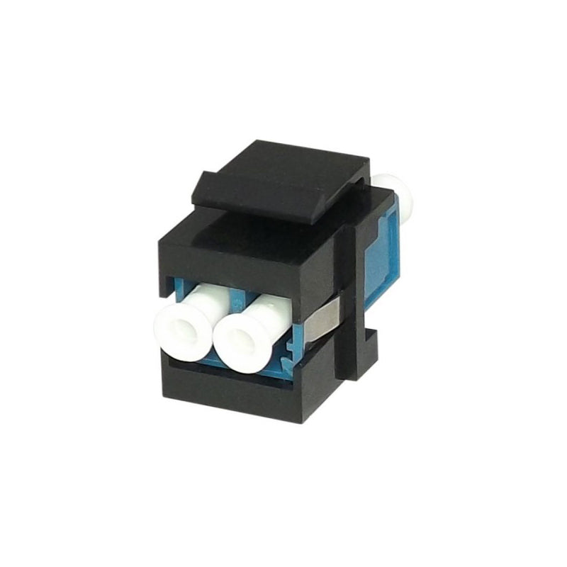 Colored Lc Jack Module LC/UPC Duplex Singlemode Fiber Optic Keystone Jack – LightOptics®