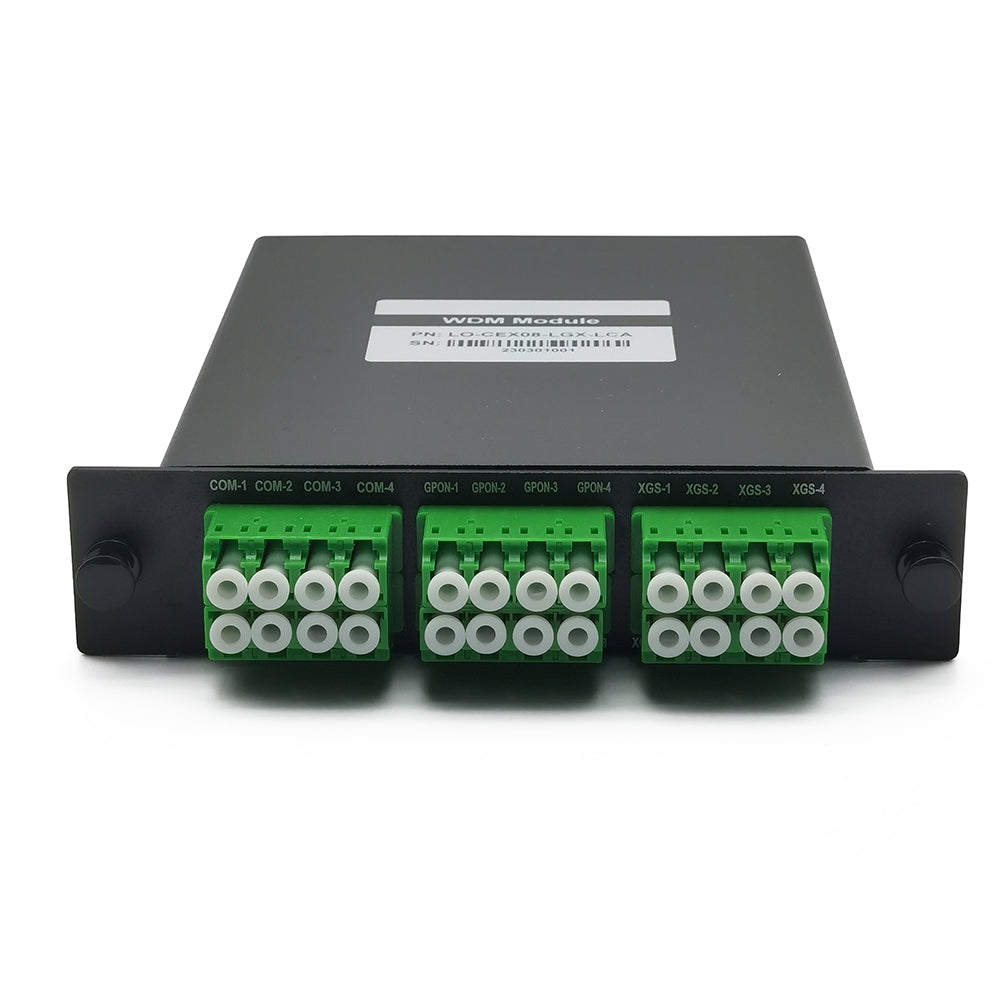 8x GPON/XGS-PON Coexistence Element CEx WDM in 1U-LGX Module – LightOptics®